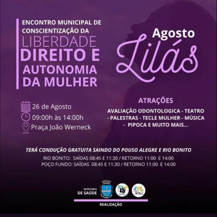 S O Jos Ter Encontro De Conscientiza O Sobre O Agosto Lil S Ativa